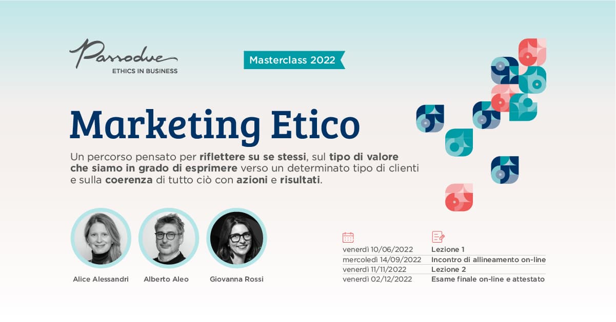 Marketing Etico, Alice Alessandri, Alberto Aleo, Giovanna Rossi